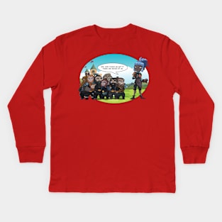 Seven... Dwarves Kids Long Sleeve T-Shirt